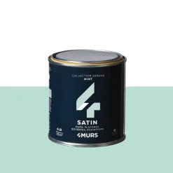 Saphyr Peinture Finition Peinture mint Satiné 0,5 L - 4MURS