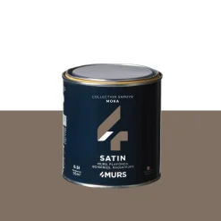 Saphyr Peinture Finition Peinture moka Satiné 0,5 L - 4MURS