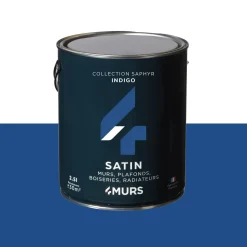 Saphyr Peinture Multi-supports Peinture indigo Satiné - 4MURS
