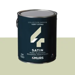 Saphyr Peinture Multi-supports Peinture vert d'eau Satiné - 4MURS