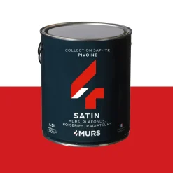 Saphyr Peinture Multi-supports Peinture pivoine Satiné - 4MURS