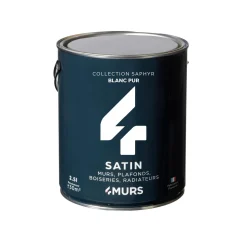 Saphyr Peinture Multi-supports Peinture blanc Brillant - 4MURS