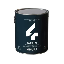Saphyr Peinture Multi-supports Peinture blanc Satiné - 4MURS