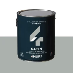 Saphyr Peinture Multi-supports Peinture titanium Satiné - 4MURS