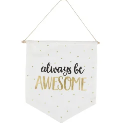 Sass & Belle Kakémono déco ALWAYS BE AWESOME - 4MURS