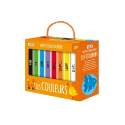 Sassi Junior Livre enfant MA PETITE BIBLIOTHÈQUE LES COULEURS - 4MURS