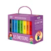 Sassi Junior Livre enfant MA PETITE BIBLIOTHÈQUE LES ÉMOTIONS - 4MURS