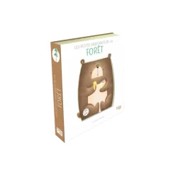 Sassi Junior Livre enfant LES PETITS HABITANTS DE LA FORÊT - 4MURS