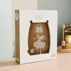 Sassi Junior Livre enfant LES PETITS HABITANTS DE LA FORÊT - 4MURS