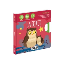 Sassi Junior Livre enfant LA FORÊT - 4MURS
