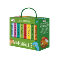 Sassi Junior Livre enfant MA PETITE BIBLIOTHÈQUE LES DINOSAURES