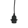 Sema Décoration Kit suspension plafond CABLE ELECTRIQUE LAMPE PLAKA noir