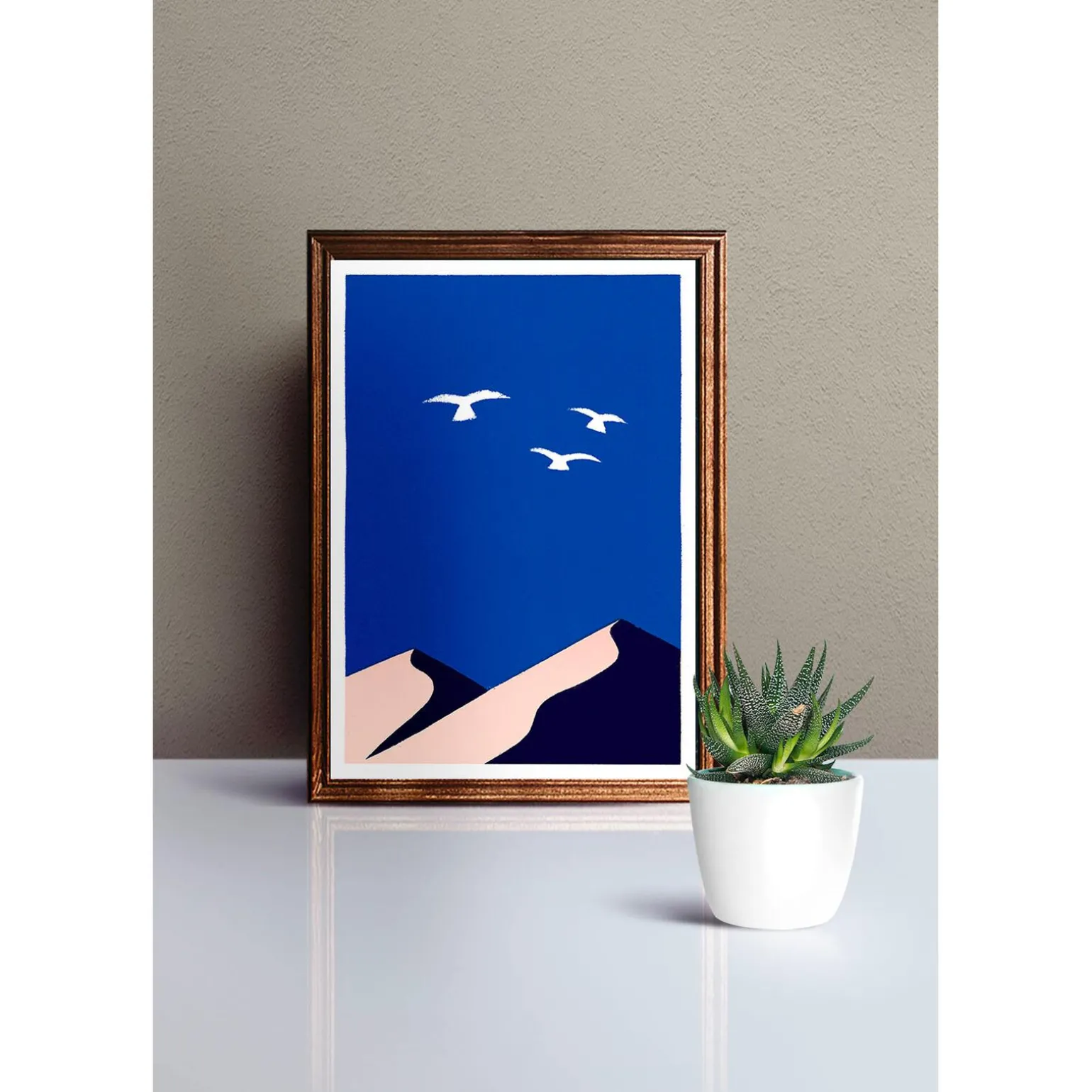 Sergeant Paper Affiche AILLEURS 1 A3 30 x 42 cm - 4MURS