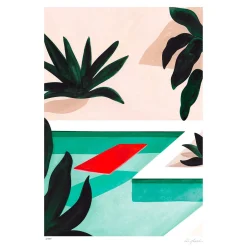 Sergeant Paper Affiche COCONUT GROOVE 50 x 70 cm - 4MURS