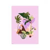 Sergeant Paper Affiche HERBES FOLLES A3 30 x 42 cm - 4MURS