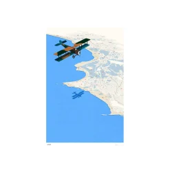 Sergeant Paper Affiche L'AEROPOSTALE, CASABLANCA A3 30 x 42 cm - 4MURS