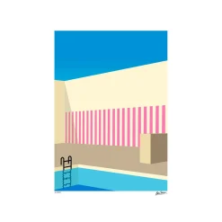 Sergeant Paper Affiche TAKE A DIP A3 30 x 42 cm - 4MURS