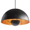 SEYNAVE Suspension LUCAS coloris Noir et orange 20 x 41 cm - 4MURS