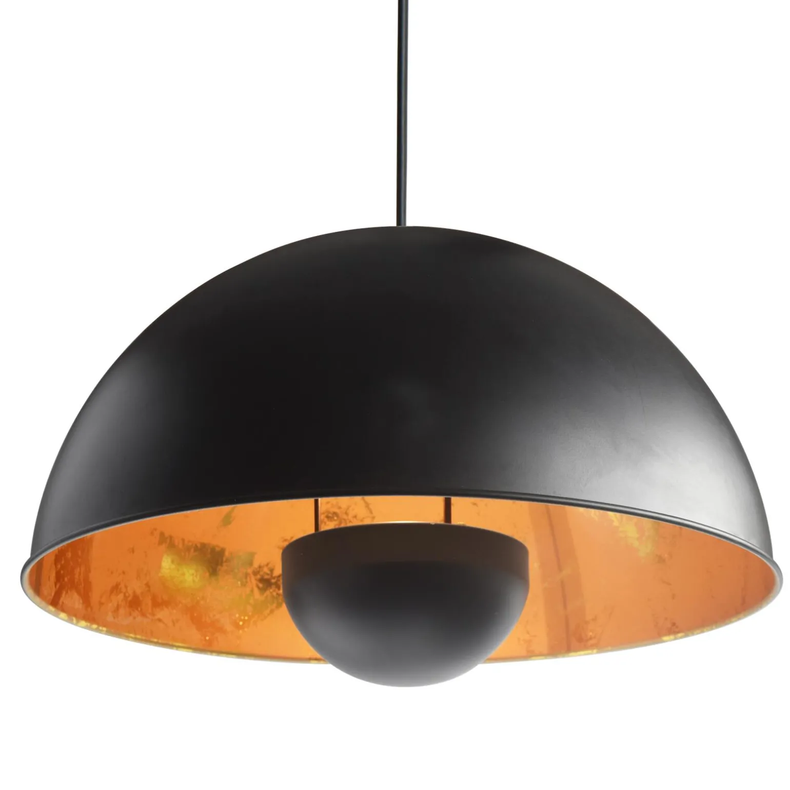 SEYNAVE Suspension LUCAS coloris Noir et orange 20 x 41 cm - 4MURS