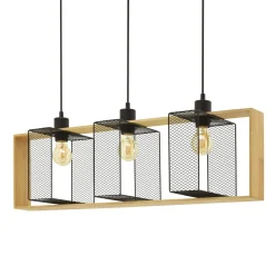 SEYNAVE Suspension RAFAELA coloris brun et noir 23 x 80 cm - 4MURS