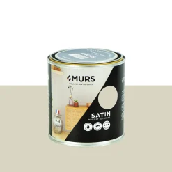 So Quick Peinture Peinture beige ficelle Satiné 0,5 L - 4MURS