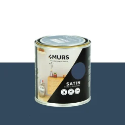 So Quick Peinture Peinture bleu nocturne Satiné 0,5 L - 4MURS