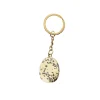 Stones Club Lithothérapie PORTE CLÉS JASPE DALMATIEN beige - 4MURS