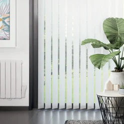 Store californien AZUR coloris blanc 200 x 260 cm - 4MURS
