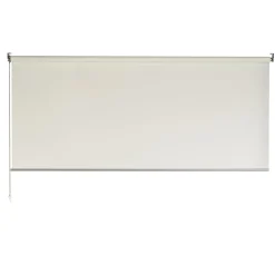 Store enrouleur AURORE coloris blanc 180 x 250 cm - 4MURS