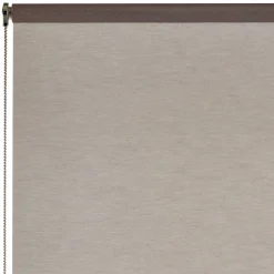 Store enrouleur AURORE coloris gris 80 x 250 cm - 4MURS