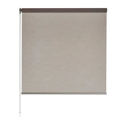 Store enrouleur AURORE coloris gris 80 x 250 cm - 4MURS