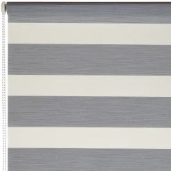 Store jour/nuit ECLIPSE coloris gris chiné 62 x 160 cm - 4MURS