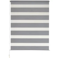 Store jour/nuit ECLIPSE coloris gris chiné 62 x 160 cm - 4MURS