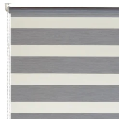 Store jour/nuit ECLIPSE coloris gris chiné 92 x 160 cm - 4MURS