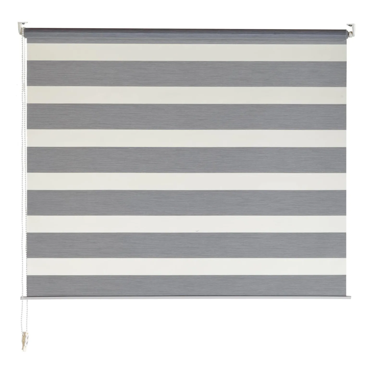 Store jour/nuit ECLIPSE coloris gris chiné 92 x 160 cm - 4MURS