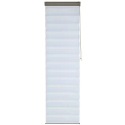 Store jour/nuit EQUINOXE coloris blanc 60 x 250 cm - 4MURS