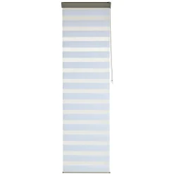 Store jour/nuit EQUINOXE coloris blanc 60 x 250 cm - 4MURS