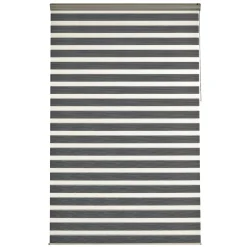 Store jour/nuit SOLSTICE coloris noir/blanc 150 x 250 cm - 4MURS