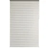 Store jour/nuit SOLSTICE coloris blanc / noir 150 x 250 cm - 4MURS