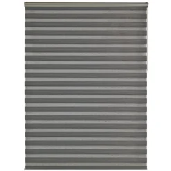 Store jour/nuit SOLSTICE coloris noir/blanc 180 x 250 cm - 4MURS