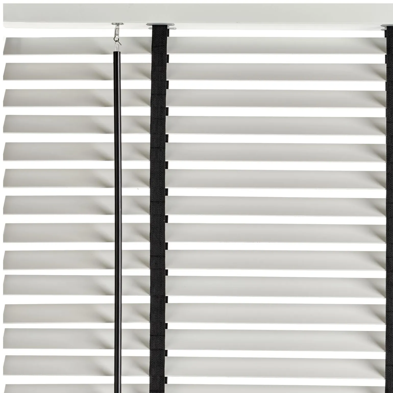 Store vénitien DUCALE blanc / anthracite 130 x 175 cm - 4MURS