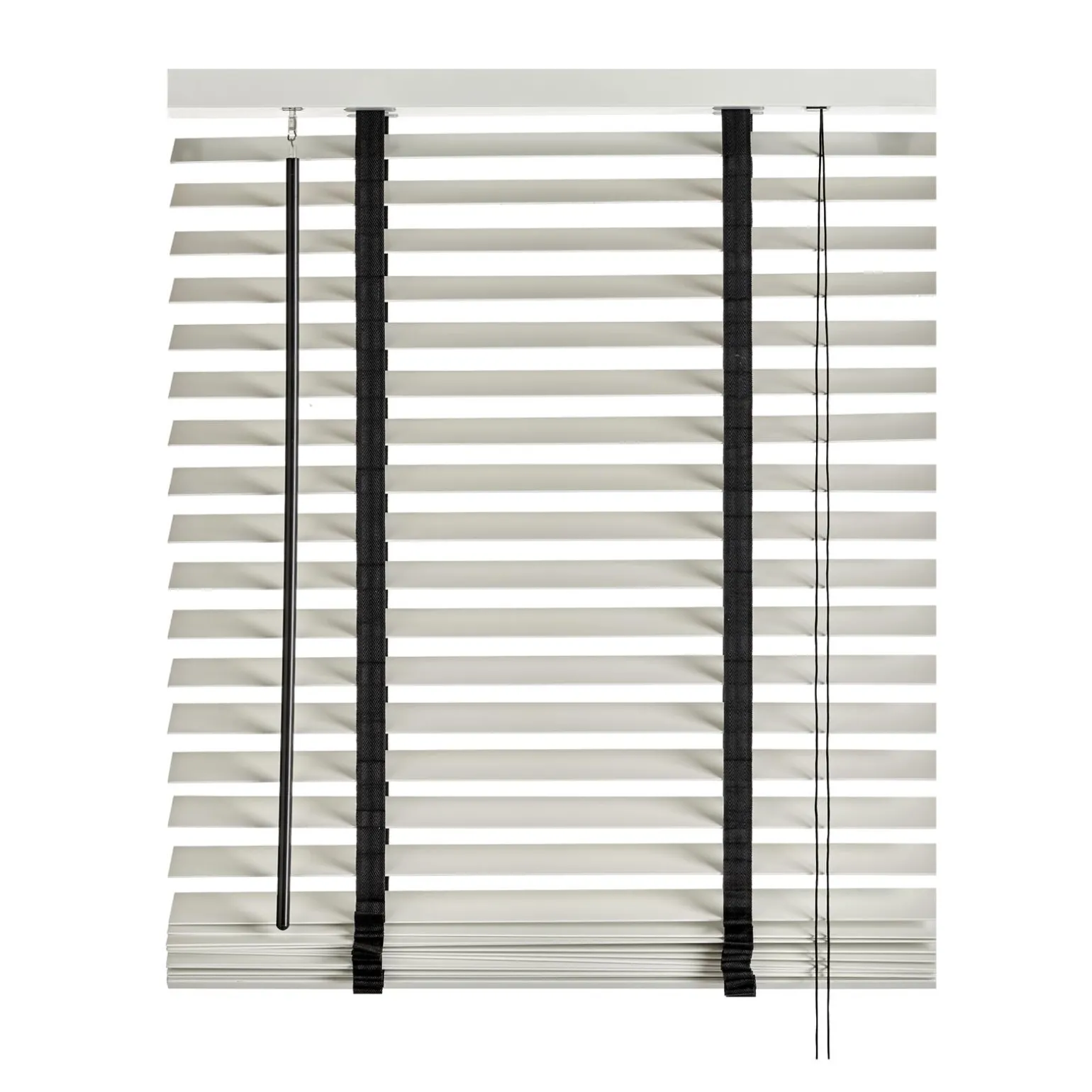 Store vénitien DUCALE blanc / anthracite 120 x 175 cm - 4MURS