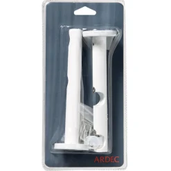 Support barre à rideau HOWLITE blanc 1,9 cm de 9,5 à 15,5 cm - 4MURS