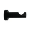 Support barre à rideau JURA noir diamètre barre 2,8 cm 8 cm - 4MURS