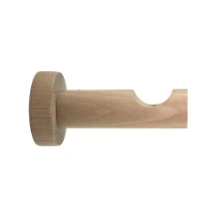 Support barre à rideau JURA naturel 2,8 cm 8 cm - 4MURS