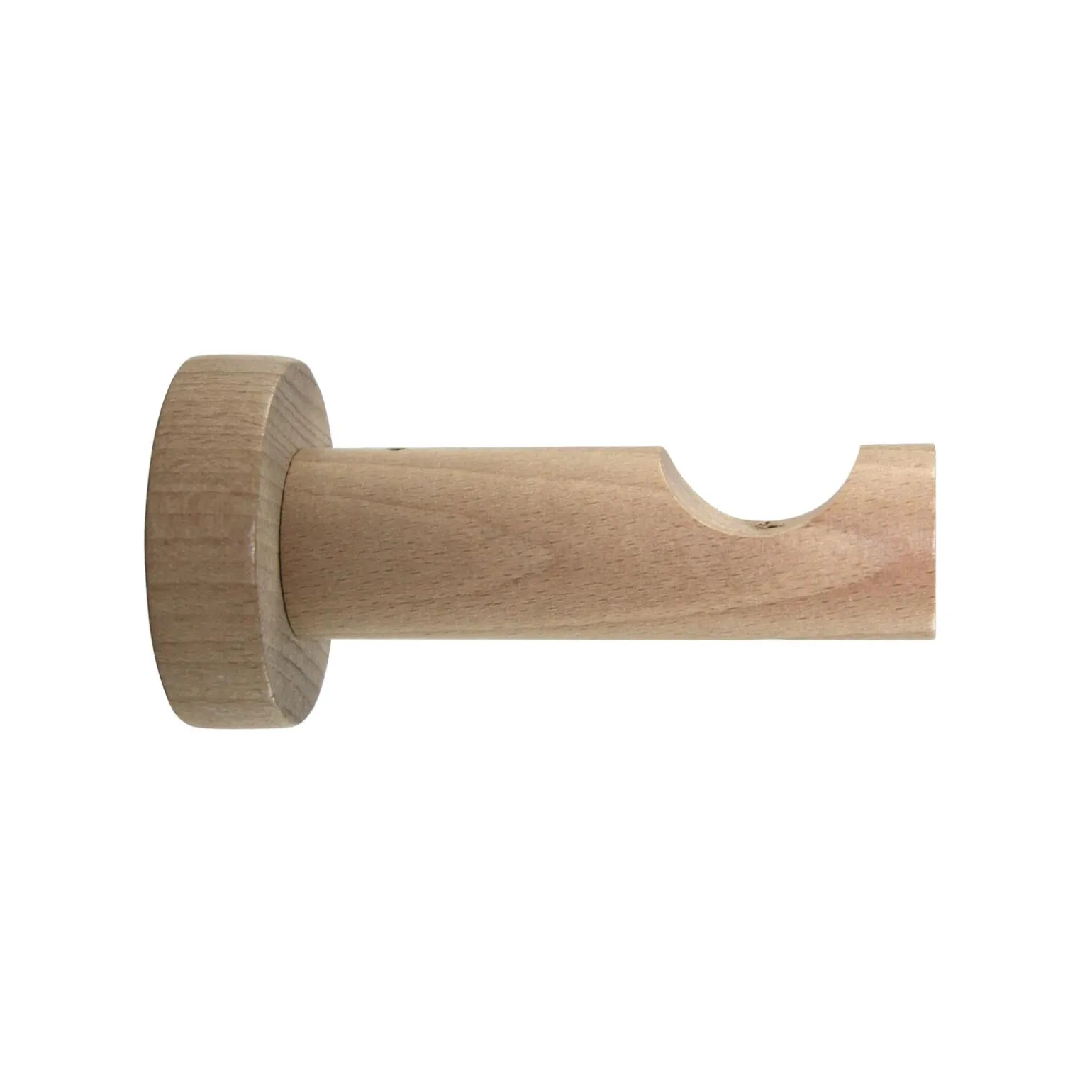 Support barre à rideau JURA naturel 2,8 cm 8 cm - 4MURS