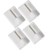 Support barre à rideau vitrage VITRAGE PLAT coloris blanc - 4MURS