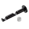 Support barre à rideau ZEN noir mat 2,8 cm de 8,5 à 16,5 cm - 4MURS