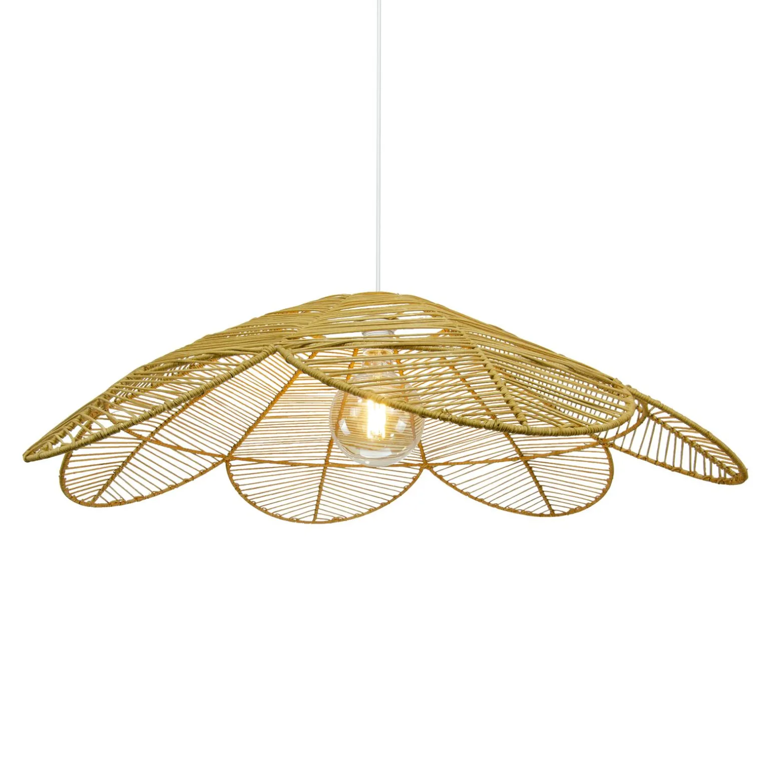 Suspension ANDENE coloris naturel 24 x 85 cm - 4MURS