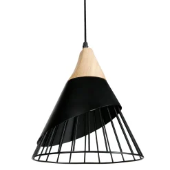 Suspension ARÈNE coloris noir 29 x 25 cm - 4MURS